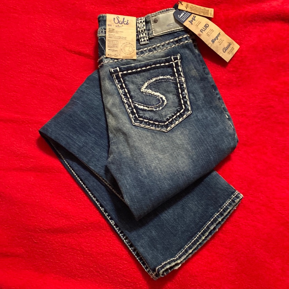 Silver jeans